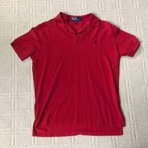 Old school red polo by Ralph Lauren